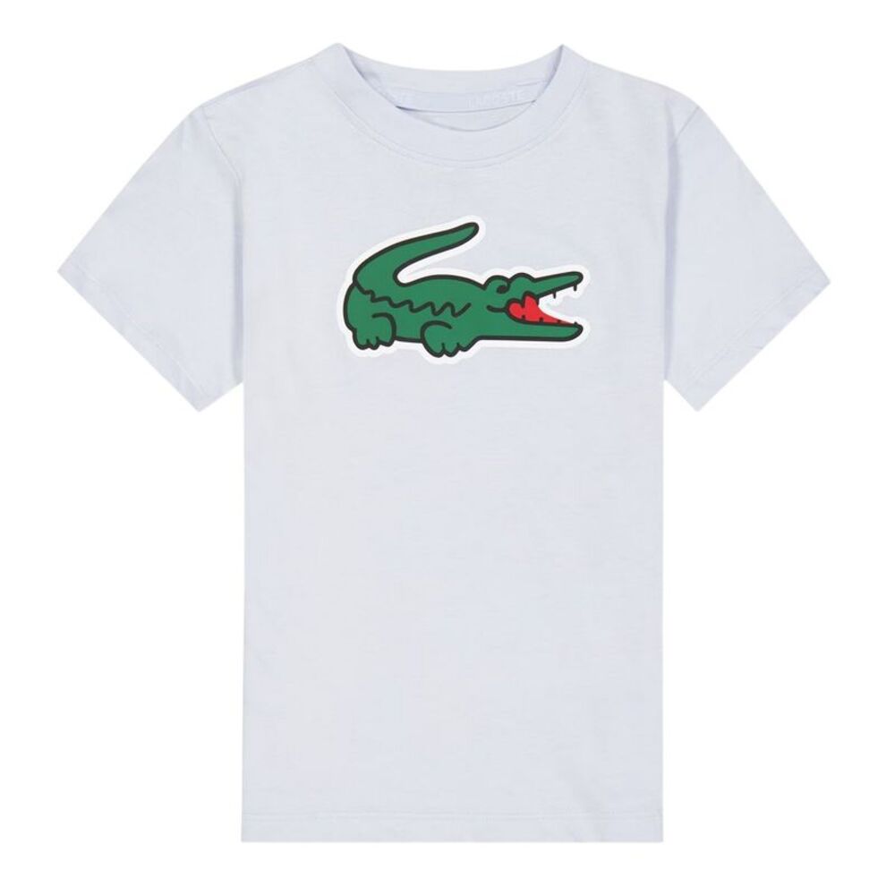 Lacoste Childrens/Kids Big Logo Cotton Blend T-Shirt / White